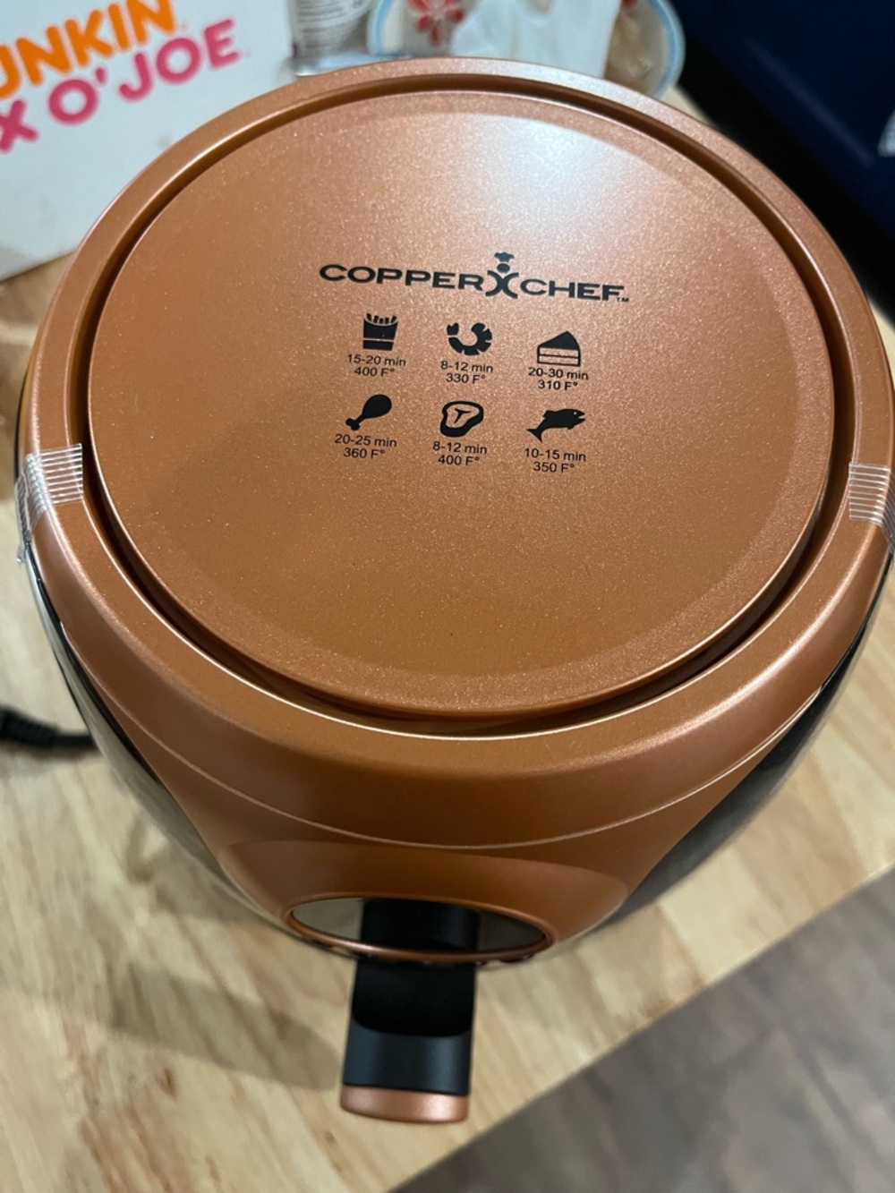 Copper Air Fryer - Copper Finish